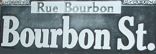 Bourbon Street　ロゴ